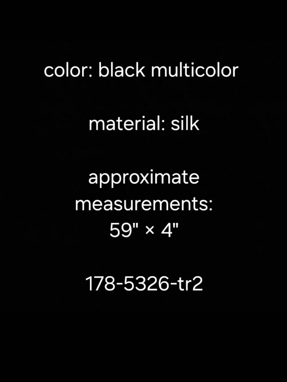 Museum Artifacts Black Multicolor Skier Men's Silk Necktie Tie
